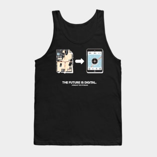 The Future is Digital Embrace The Upgrade Tank Top